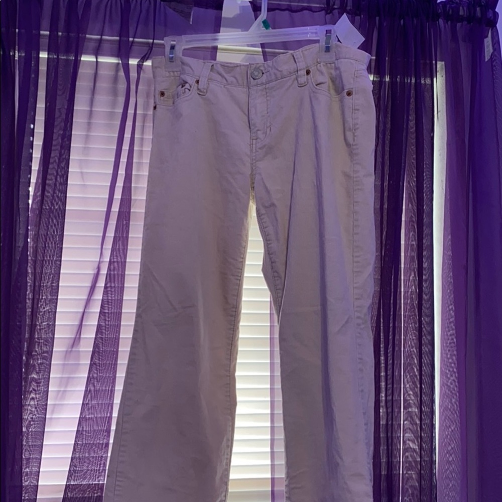 Sand Colored Corduroy Pants